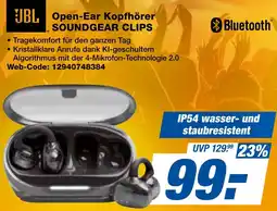 expert Techno Land JBL Open-Ear Kopfhörer SOUNDGEAR CLIPS Angebot
