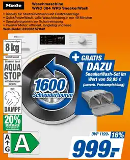 expert Techno Land Miele Waschmaschine WWC 384 WPS SneakerWash Angebot