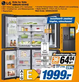 expert Techno Land LG Side by Side GMG961EVKE Angebot