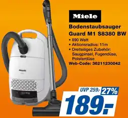 expert Techno Land Miele Bodenstaubsauger Guard M1 S8380 BW Angebot