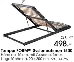 Zurbrüggen Tempur FORM Systemrahmen 1500 Angebot