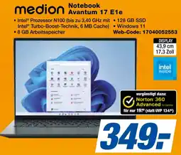 expert Techno Land medion Notebook Avantum 17 E1e Angebot