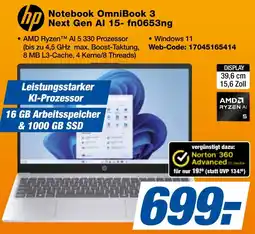 expert Techno Land hp Notebook OmniBook 3 Next Gen Al 15- fn0653ng Angebot