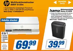 expert Techno Land hp Multifunktionsdrucker ENVY 6120e Angebot