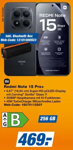 expert Techno Land Redmi Note 15 Pro+ Angebot