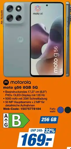expert Techno Land Motorola moto g56 8GB 5G Angebot