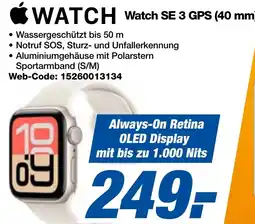 expert Techno Land Apple WATCH Watch SE 3 GPS (40 mm) Angebot