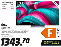 MediaMarkt LG OLED 65 C57 LA 65" OLED evo TV Angebot