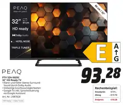 MediaMarkt PEAQ PTV 32H-5025C 32" HD Ready TV Angebot