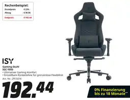 MediaMarkt ISY Gaming-Stuhl IGC-1000 Angebot