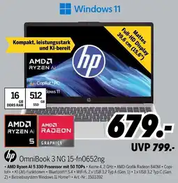 MEDIMAX hp OmniBook 3 NG 15-fn0652ng Angebot