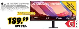 MEDIMAX LG LED-Monitor 34U511A-B UltraWide Angebot