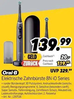 MEDIMAX Oral-B Elektrische Zahnbürste 8N iO Series Angebot
