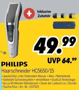 MEDIMAX PHILIPS Haarschneider HC5650/15 Angebot