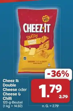Famila Nord West Cheez It Double Cheese oder Cheese & Chilli Angebot