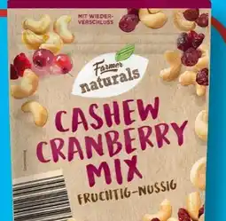 Aldi Süd Farmer naturals Cashew Cranberry-Mix Angebot