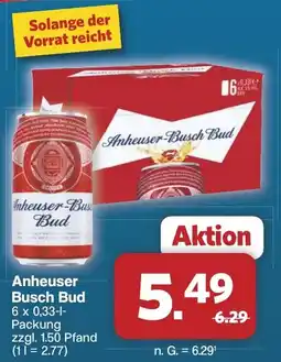 Famila Nord West Anheuser Busch Bud Angebot