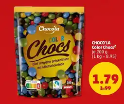 PENNY Choco'la color chocs Angebot