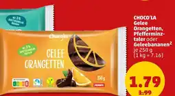 PENNY Choco'la gelee orangetten, pfefferminz- taler oder geleebananen Angebot