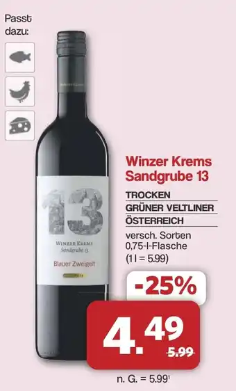 Famila Nord West Winzer Krems Sandgrube 13 Angebot