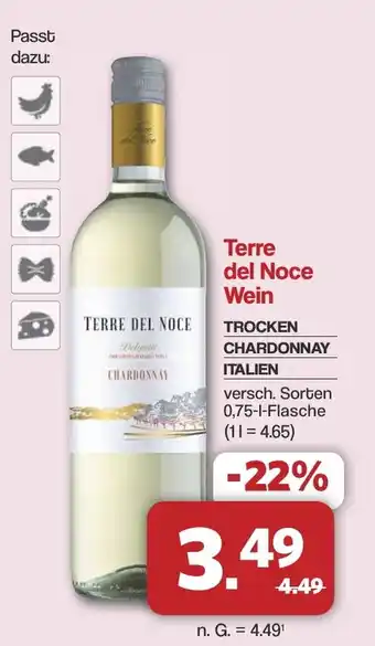 Famila Nord West Terre del Noce Wein Angebot