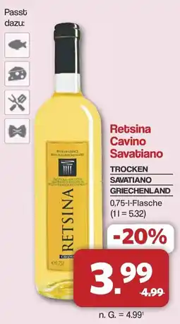Famila Nord West Retsina Cavino Savatiano Angebot