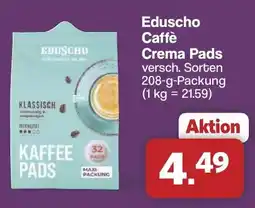 Famila Nord West Eduscho Caffè Crema Pads Angebot