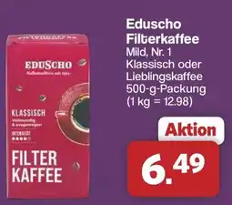 Famila Nord West Eduscho Filterkaffee Angebot