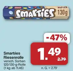 Famila Nord West Smarties Riesenrolle Angebot