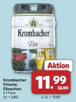 Famila Nord West Krombacher Frische Fässchen Angebot