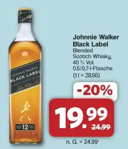 Famila Nord West Johnnie Walker Black Label Blended Scotch Whisky Angebot