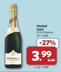 Famila Nord West Henkell Sekt Angebot