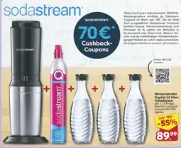 Famila Nord West sodastream Wassersprudler Crystal 3.0 titan Vorteilspack Angebot