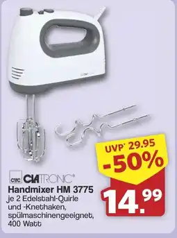 Famila Nord West CLATRONIC Handmixer HM 3775 Angebot