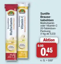 Famila Nord West Sunlife Brausetabetten Angebot