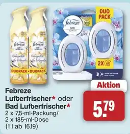 Famila Nord West Febreze Lufterfrischer oder Bad Lufterfrischer Angebot