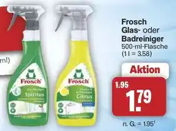Famila Nord West Frosch Glas- oder Badreiniger Angebot