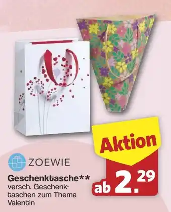Famila Nord West ZOEWIE Geschenktasche Angebot
