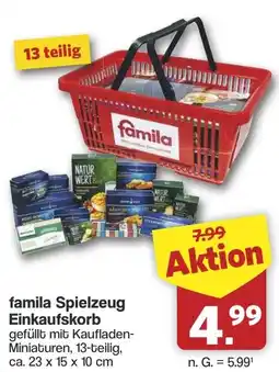 Famila Nord West famila Spielzeug Einkaufskorb Angebot