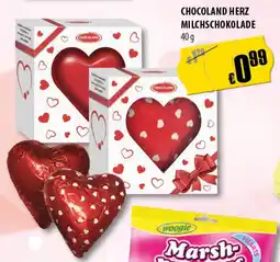 FreeOneShop CHOCOLAND HERZ MILCHSCHOKOLADE Angebot