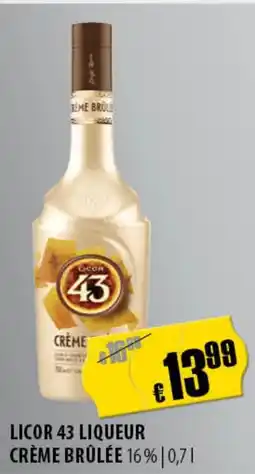 FreeOneShop LICOR 43 LIQUEUR CRÈME BRÛLÉE Angebot