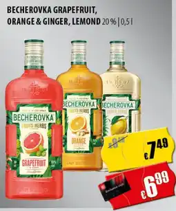 FreeOneShop BECHEROVKA GRAPEFRUIT, ORANGE & GINGER, LEMOND Angebot