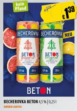 FreeOneShop BECHEROVKA BETON Angebot