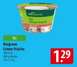 Famila Nord Ost Biogreno Crème fraîche Angebot