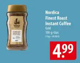 Famila Nord Ost Nordica Finest Roast Instant Coffee Gold Angebot