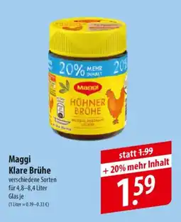 Famila Nord Ost Maggi Klare Brühe Angebot