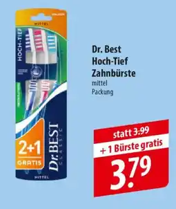 Famila Nord Ost Dr. Best Hoch-Tief Zahnbürste Angebot