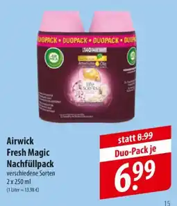 Famila Nord Ost Airwick Fresh Magic Nachfüllpack Angebot