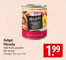 Famila Nord Ost Hofgut Pfirsiche Angebot