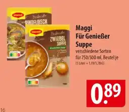 Famila Nord Ost Maggi Für Genießer Suppe Angebot